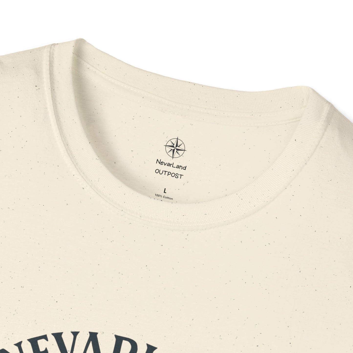 Legend (adult) Tee | "NevarLand Racoon Crest"