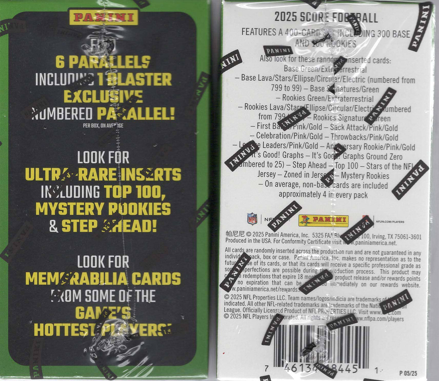 2025 Panini Score NFL Football Blaster Box (90 Cards) – Factory Sealed Sports Trading Cards