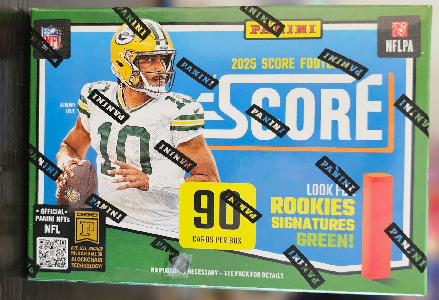 2025 Panini Score NFL Football Blaster Box (90 Cards) – Factory Sealed Sports Trading Cards