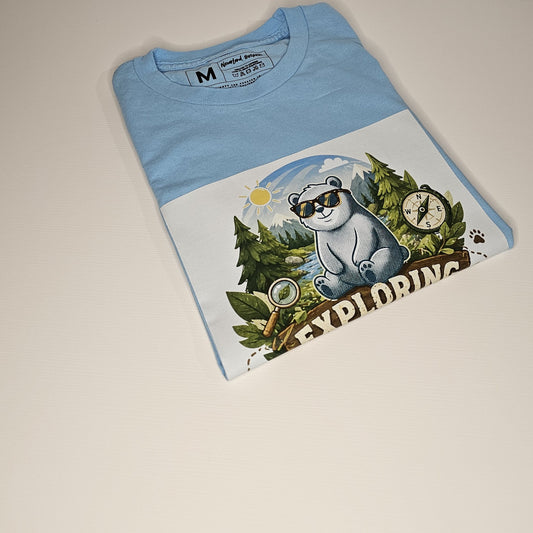 Exploring Nature’s Secret Youth Adventure Tee | 100% Cotton Jersey - NevarLand Outpost