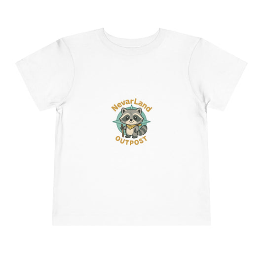 NevarLand Outpost Raccoon Adventure Toddler Tee