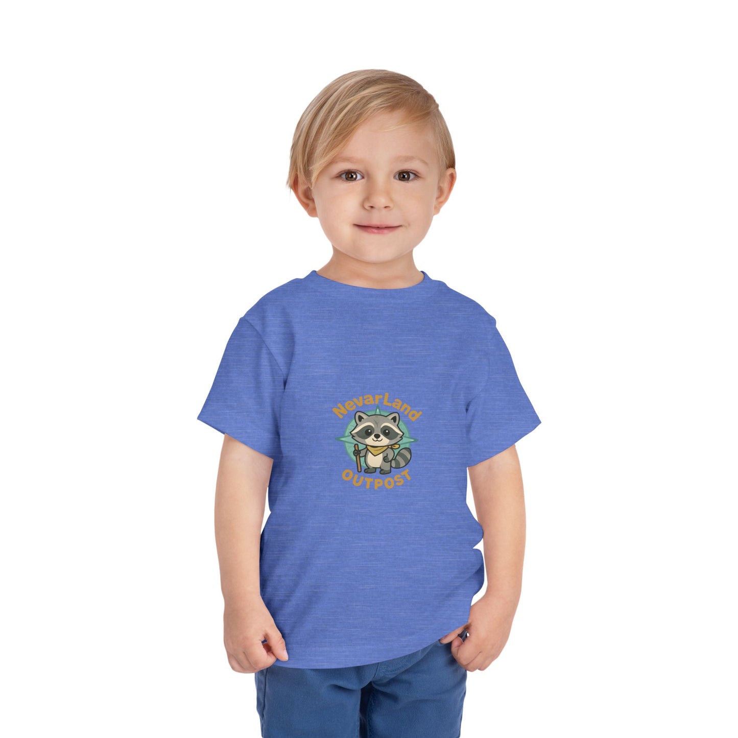 NevarLand Outpost Raccoon Adventure Toddler Tee
