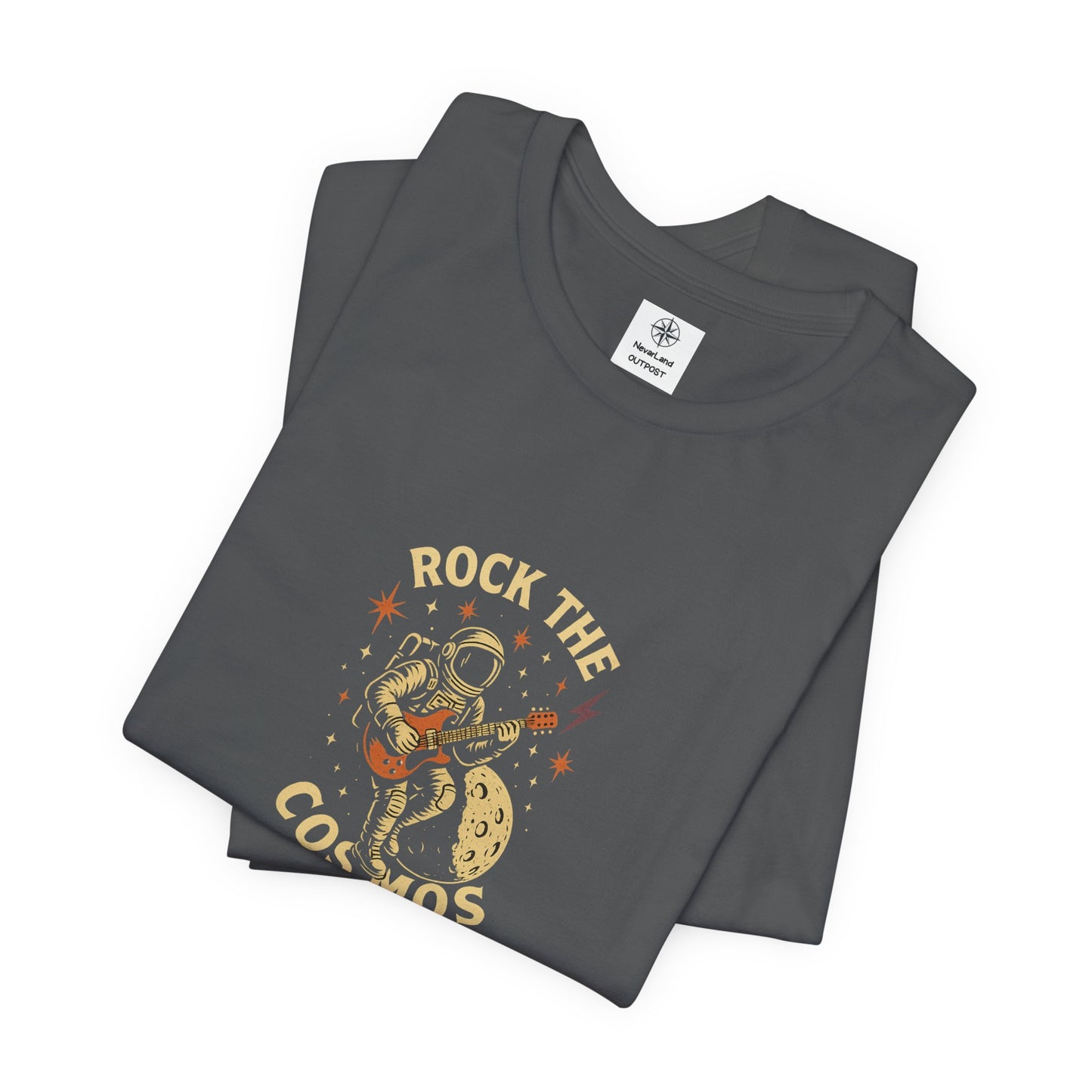 Rock the Cosmos T-Shirt — "Rock the Cosmos" Graphic Tee for Space Lovers