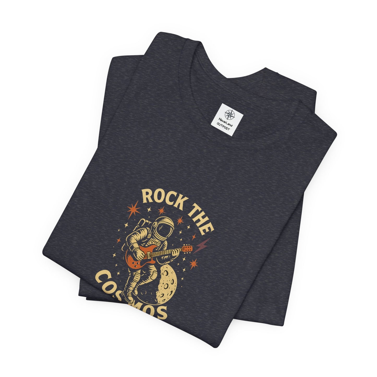 Rock the Cosmos T-Shirt — "Rock the Cosmos" Graphic Tee for Space Lovers
