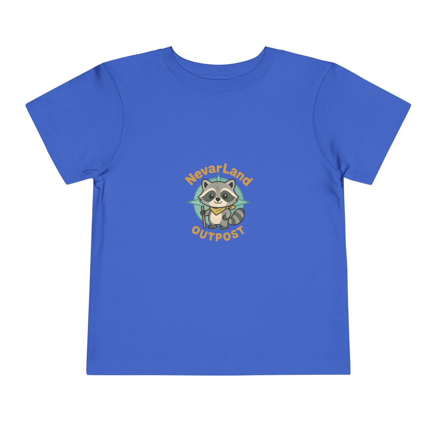 NevarLand Outpost Raccoon Adventure Toddler Tee