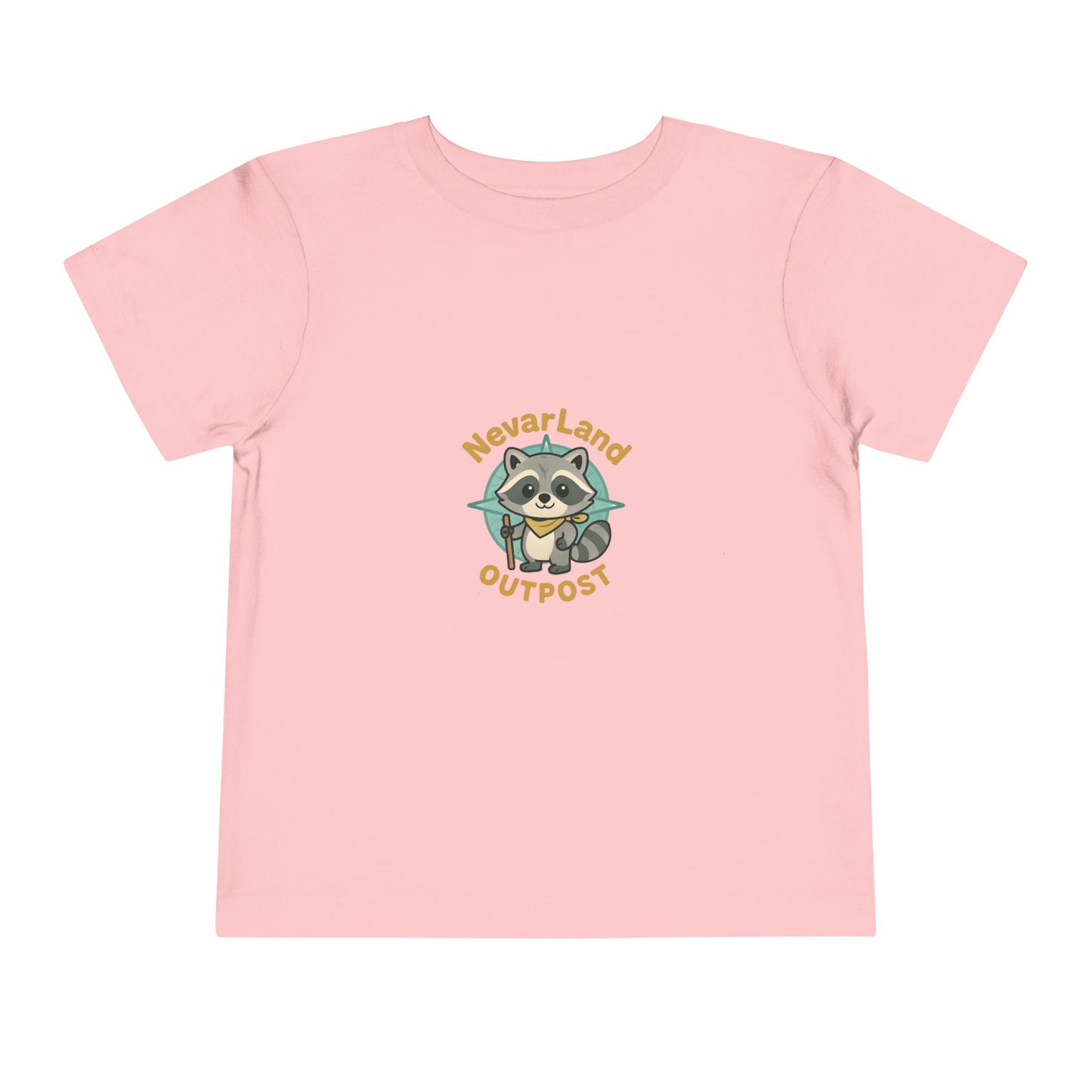 NevarLand Outpost Raccoon Adventure Toddler Tee