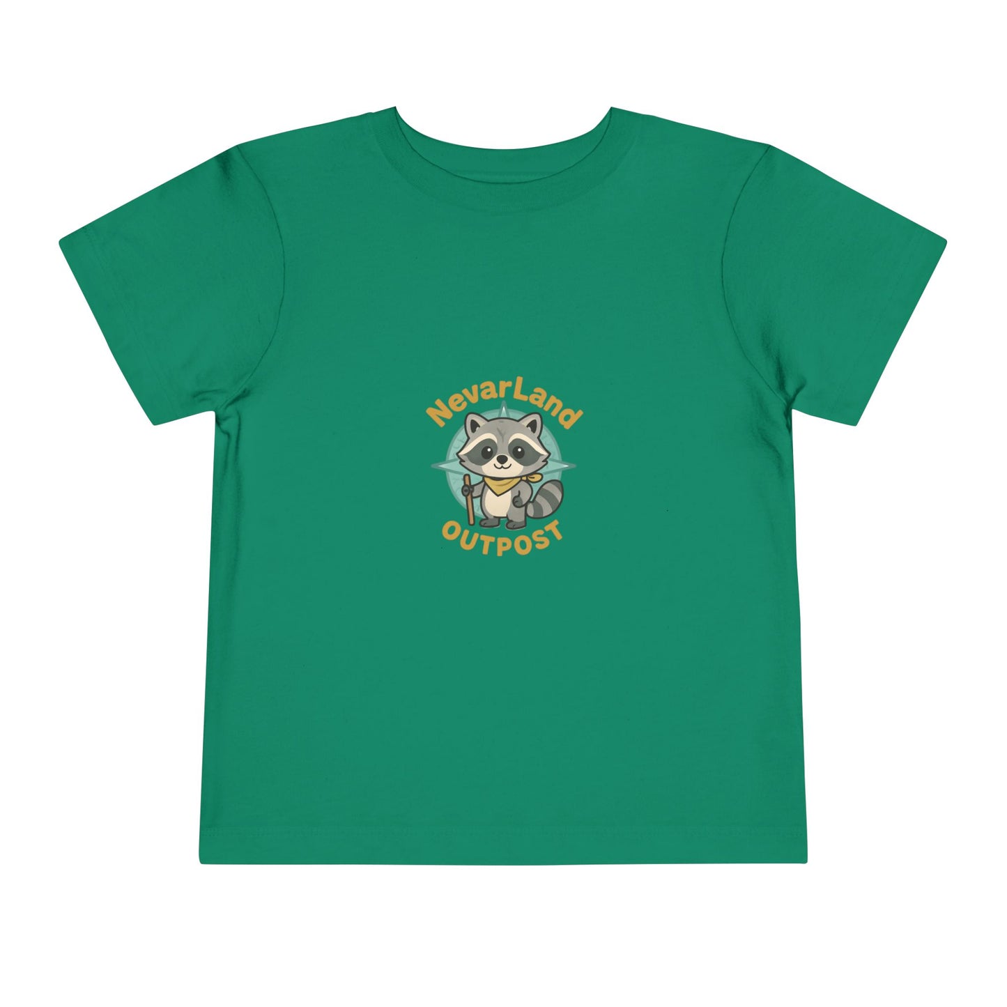 NevarLand Outpost Raccoon Adventure Toddler Tee