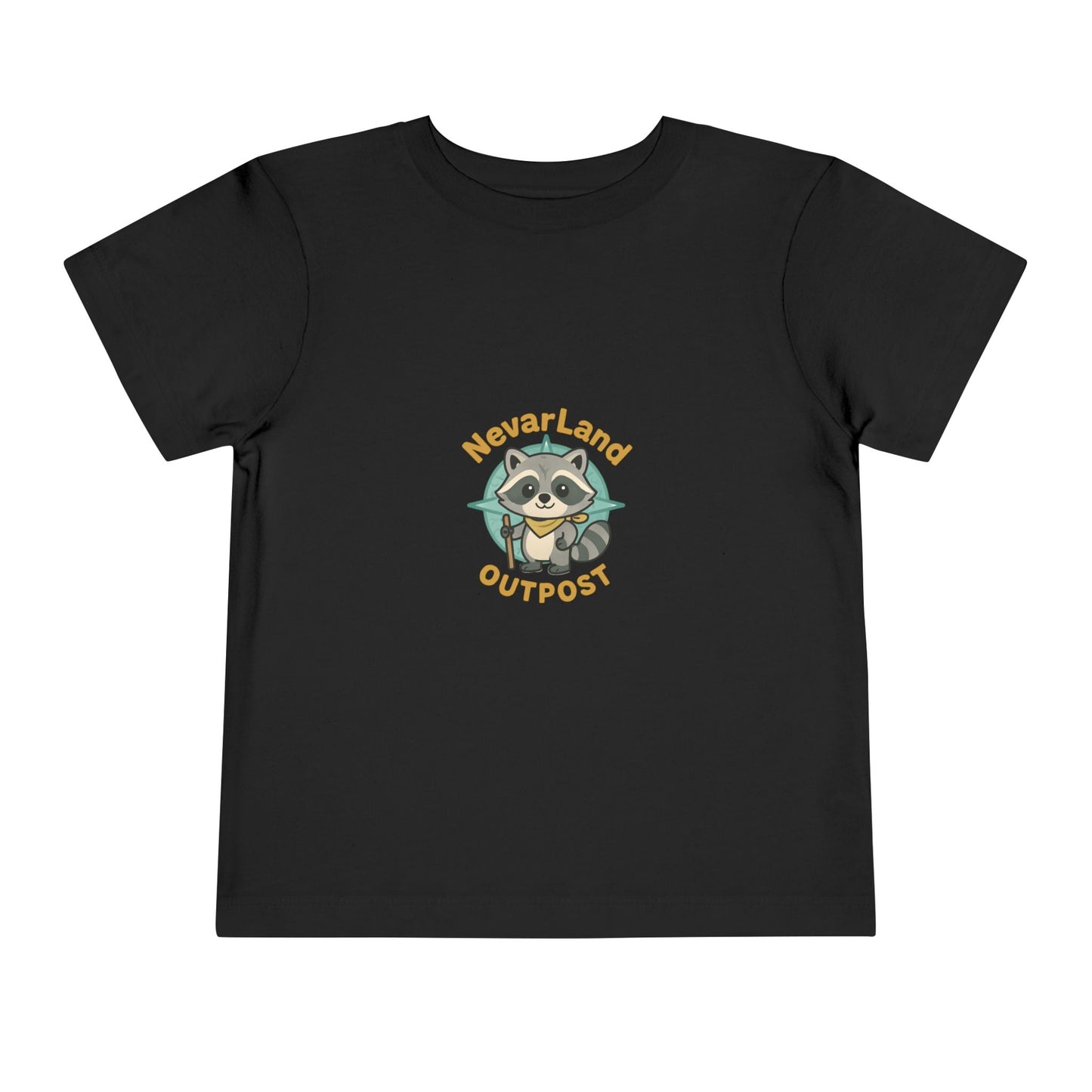 NevarLand Outpost Raccoon Adventure Toddler Tee
