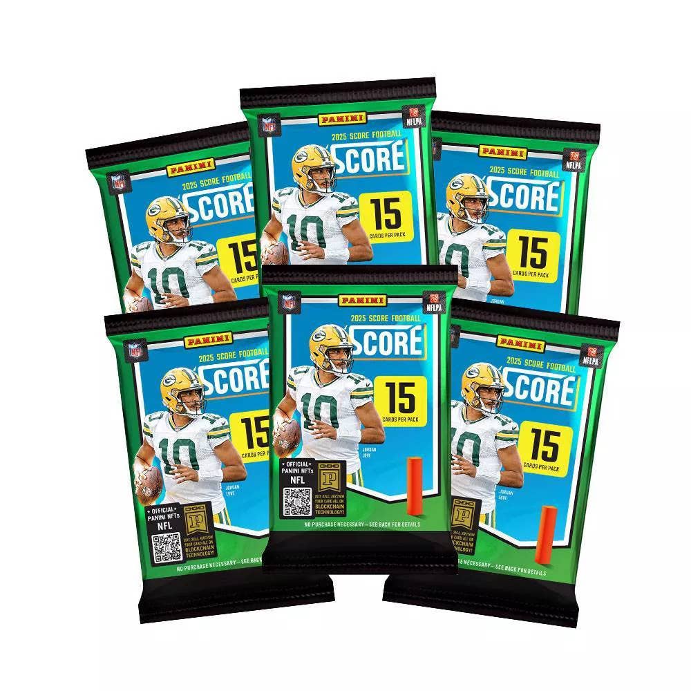 2025 Panini Score NFL Football Blaster Box (90 Cards) – Factory Sealed Sports Trading Cards