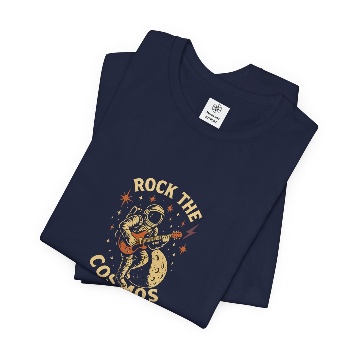 Rock the Cosmos T-Shirt — "Rock the Cosmos" Graphic Tee for Space Lovers