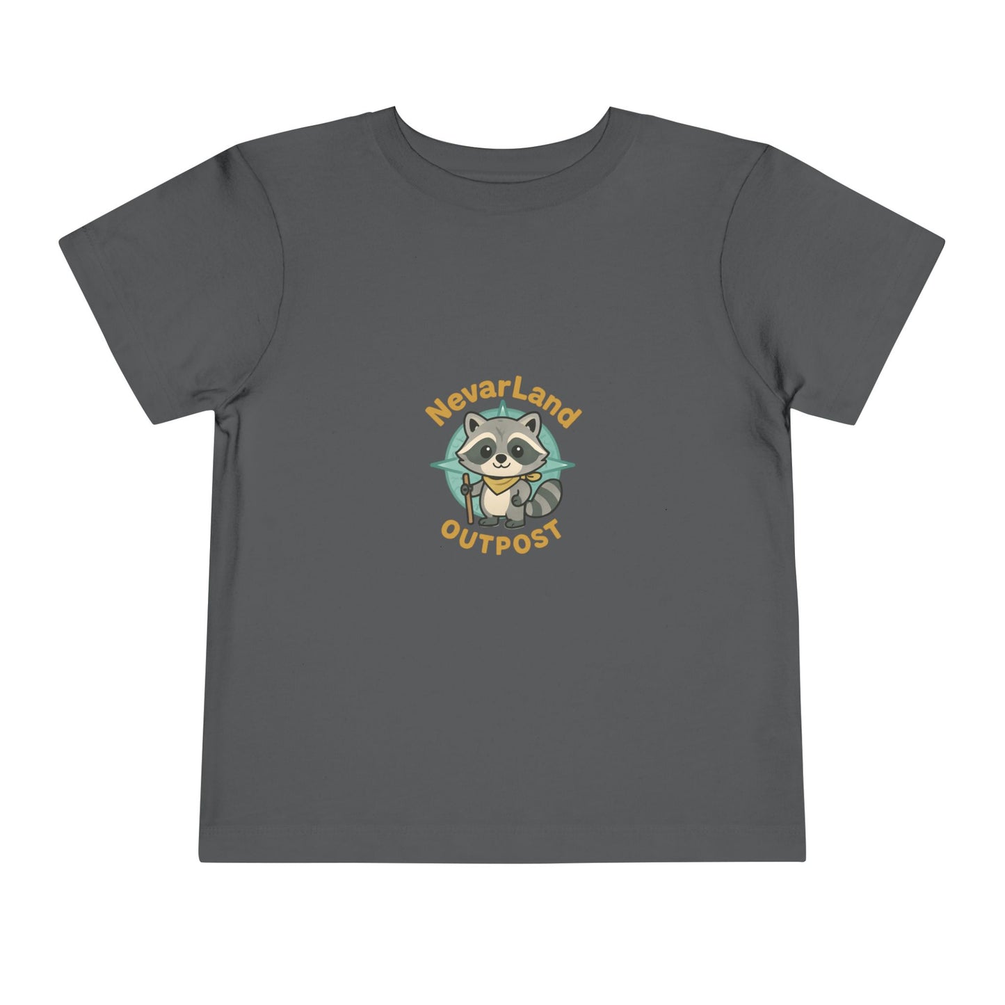 NevarLand Outpost Raccoon Adventure Toddler Tee