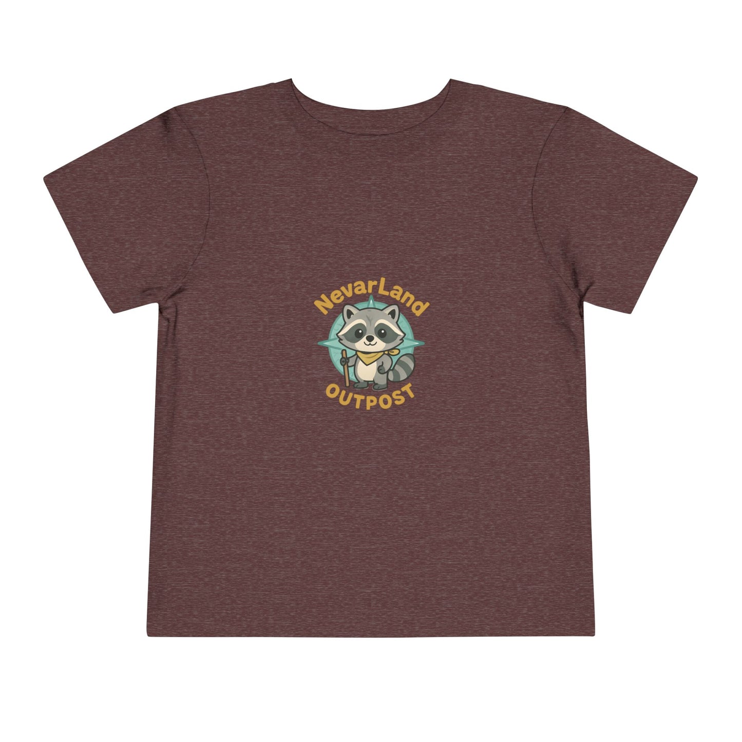 NevarLand Outpost Raccoon Adventure Toddler Tee
