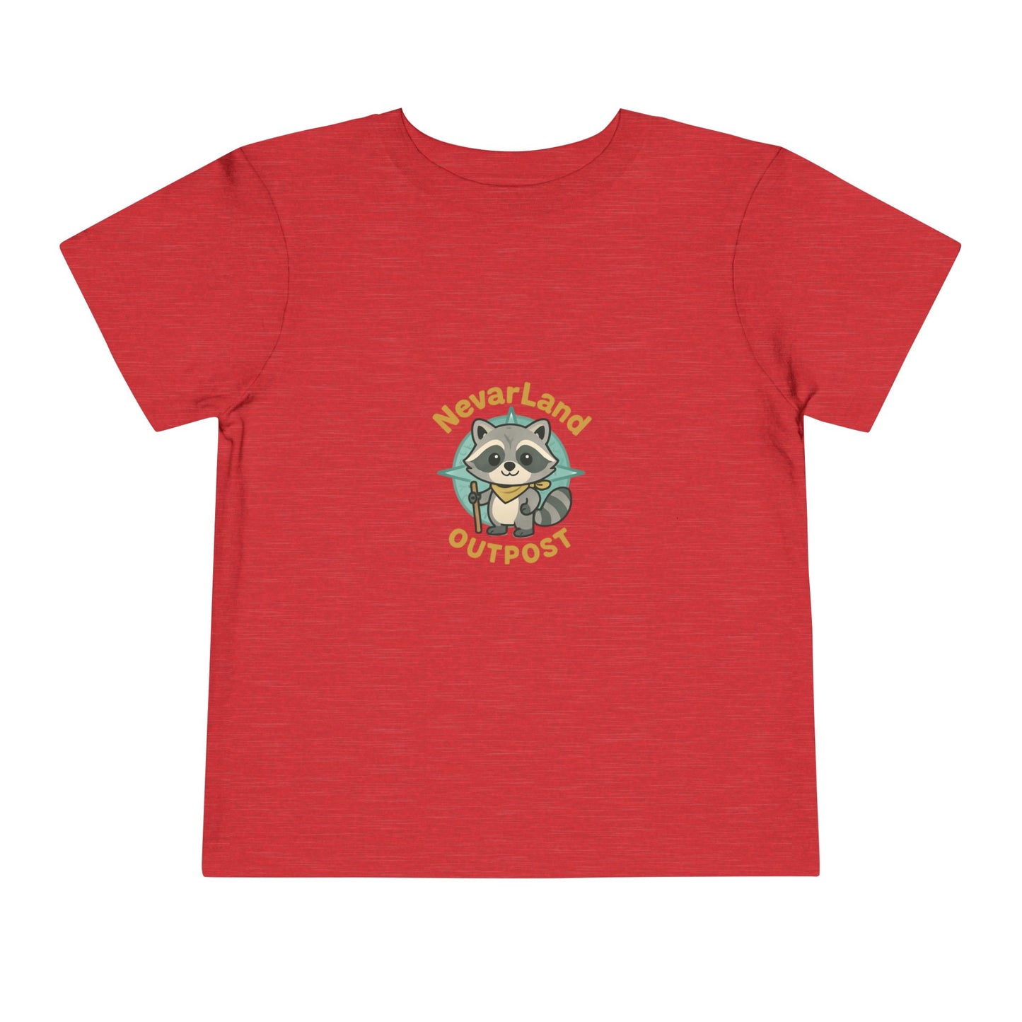 NevarLand Outpost Raccoon Adventure Toddler Tee