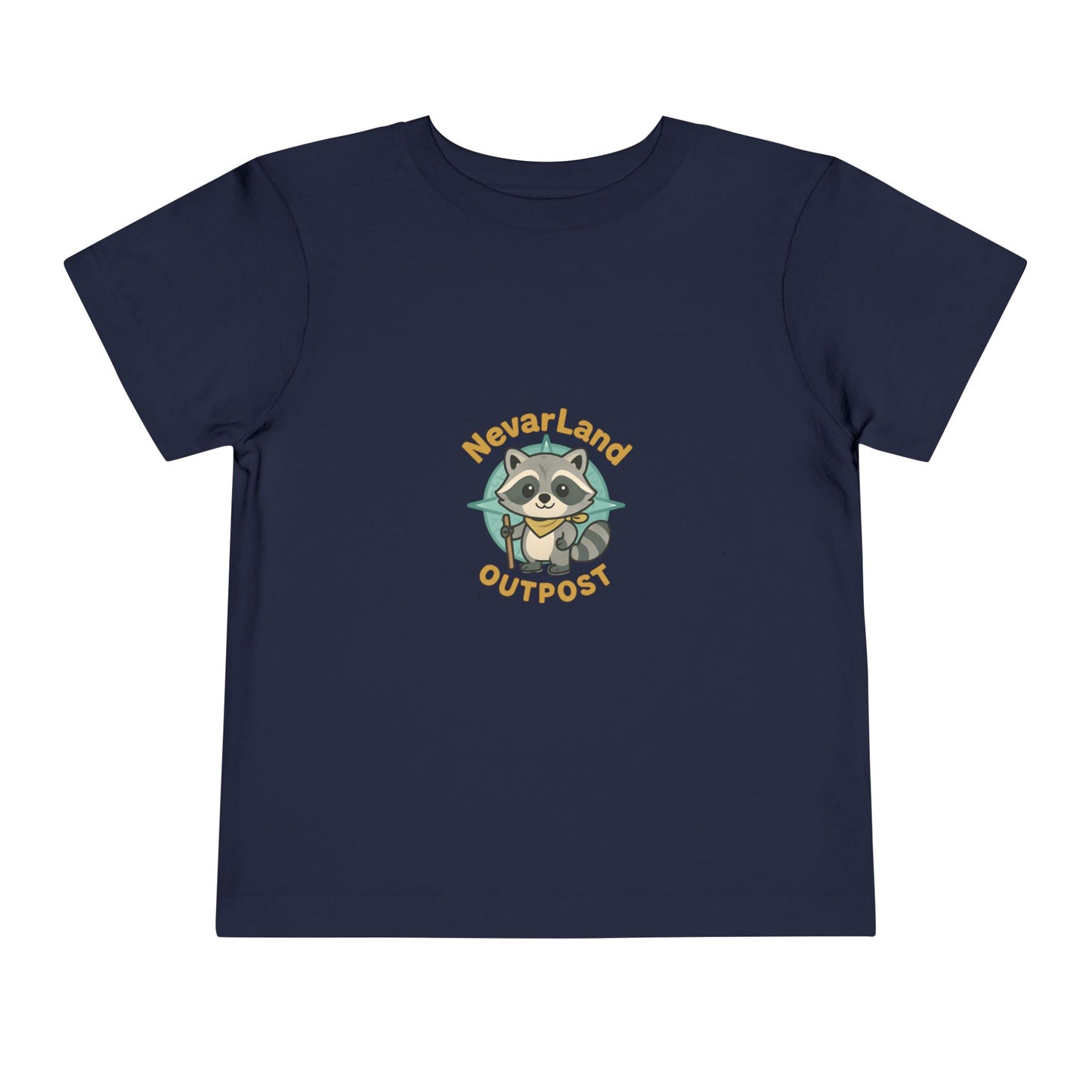 NevarLand Outpost Raccoon Adventure Toddler Tee