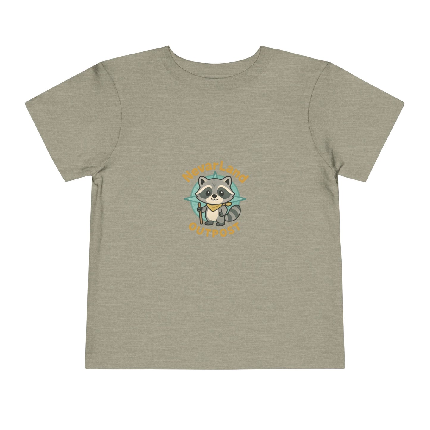 NevarLand Outpost Raccoon Adventure Toddler Tee