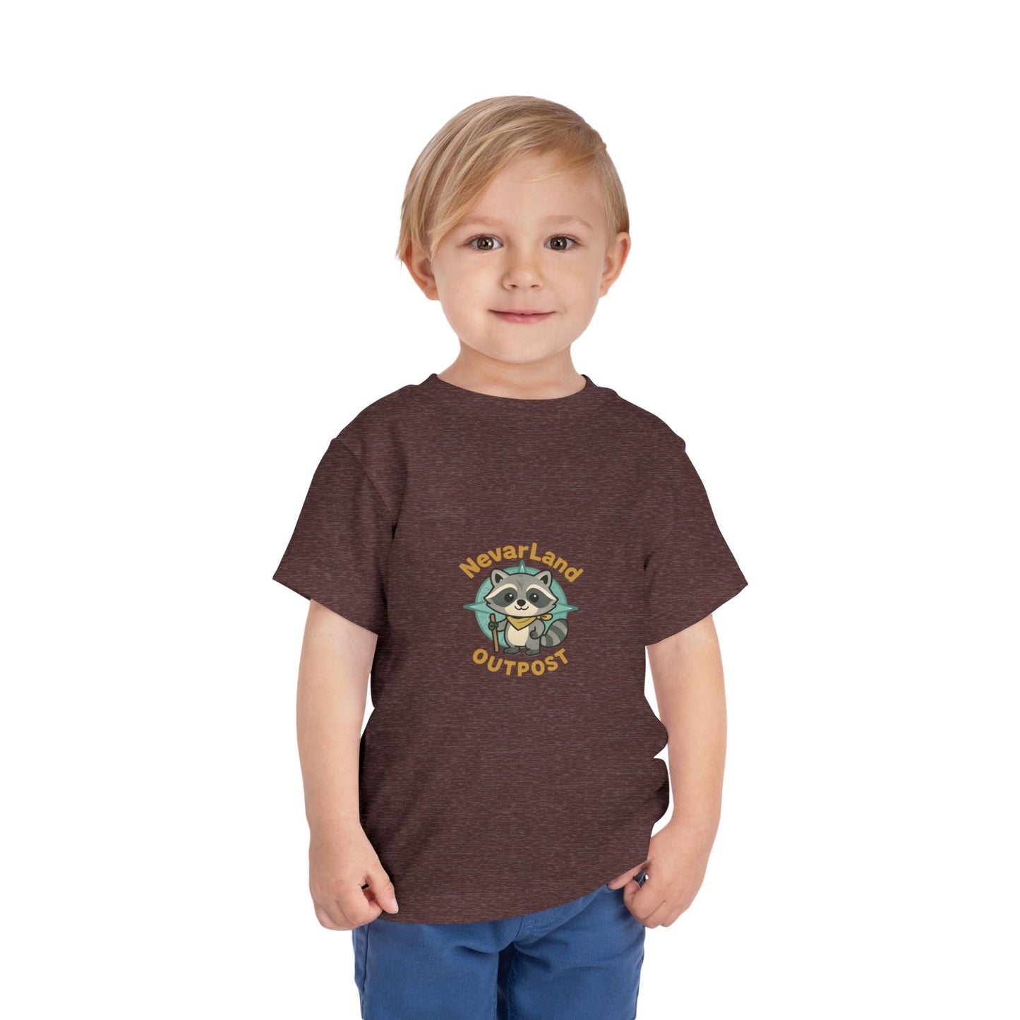 NevarLand Outpost Raccoon Adventure Toddler Tee