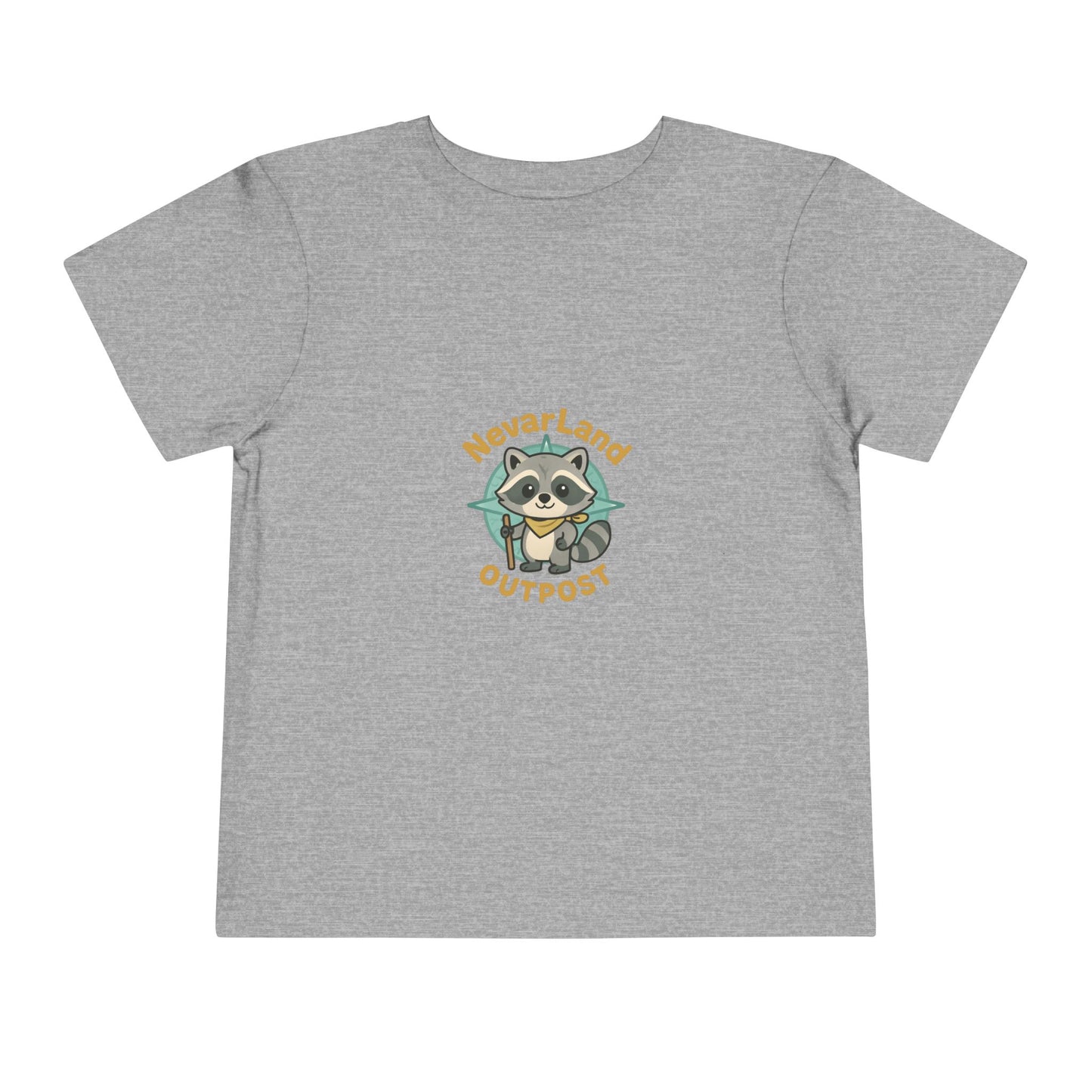 NevarLand Outpost Raccoon Adventure Toddler Tee