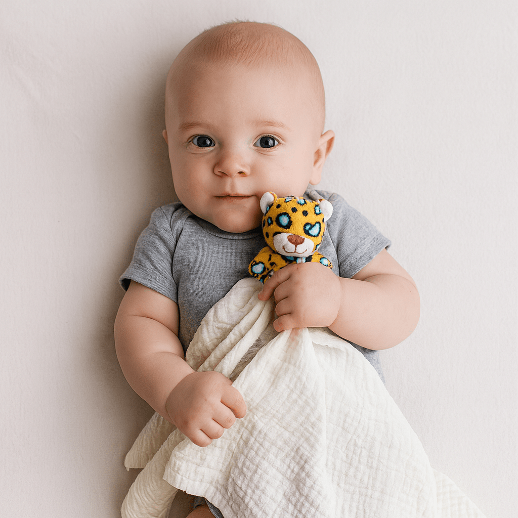 Me Lovey™ - Leopard Lovey Security Blanket