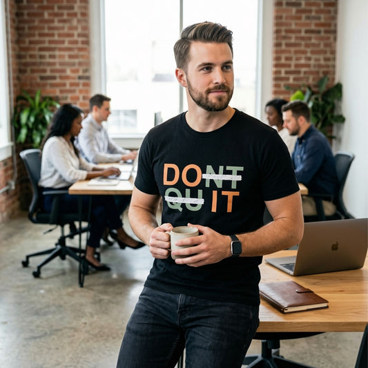 Don't Quit, Do It | Tee, CVC Premium Blend