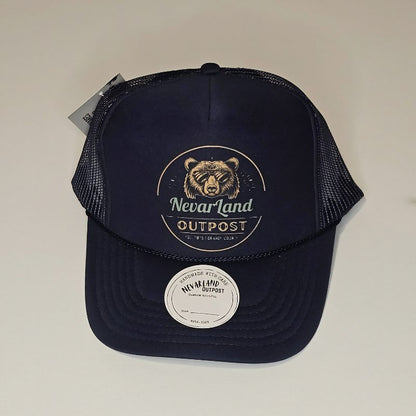 NevarLand Bear Trucker Hat — California Made