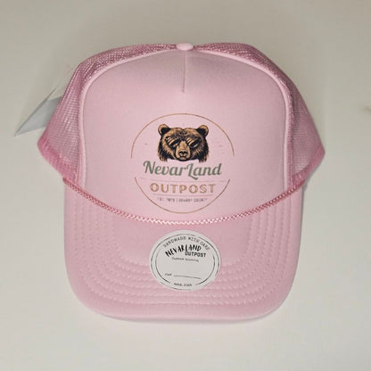 NevarLand Bear Trucker Hat — California Made