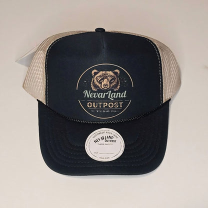 NevarLand Bear Trucker Hat — California Made