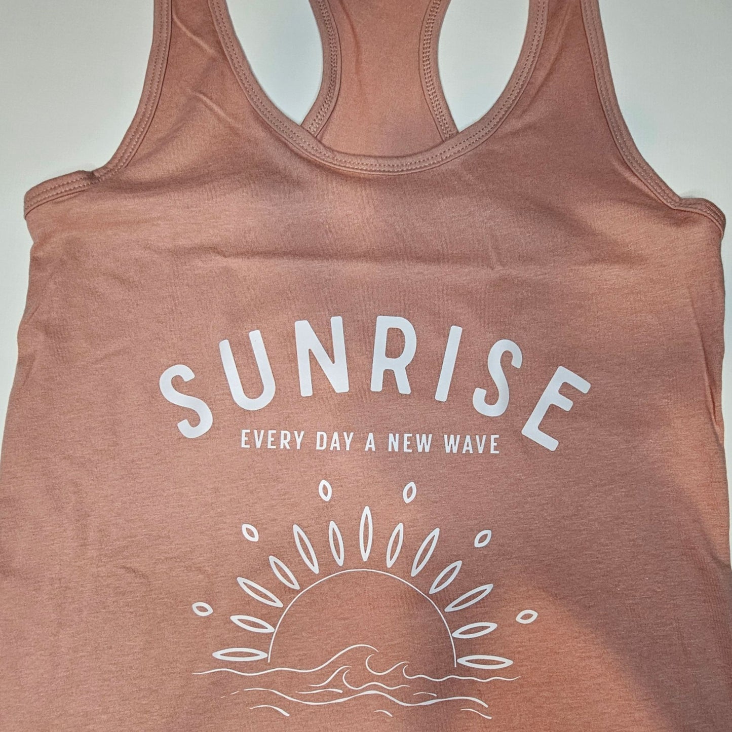 New Wave | Women's Racerback Tank, CVC Blend