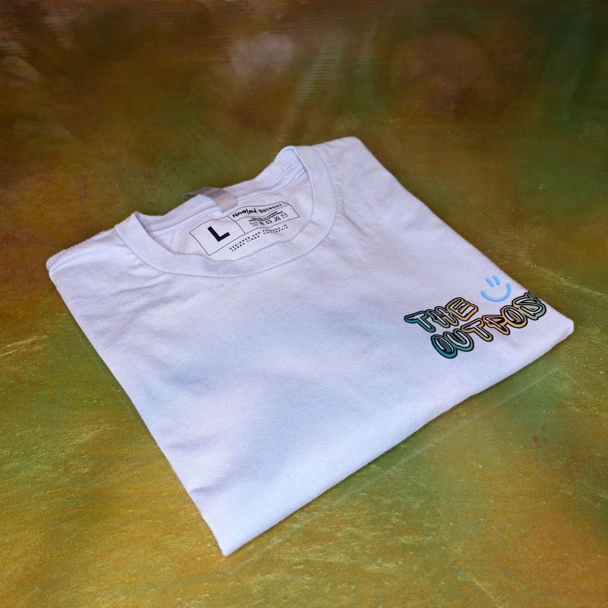 Smile You Are Loved 100% cotton tee by NevarLand Outpost