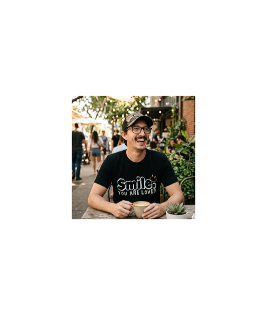 Smile. You Are Loved | Tee, Premium Soft Unisex Blend