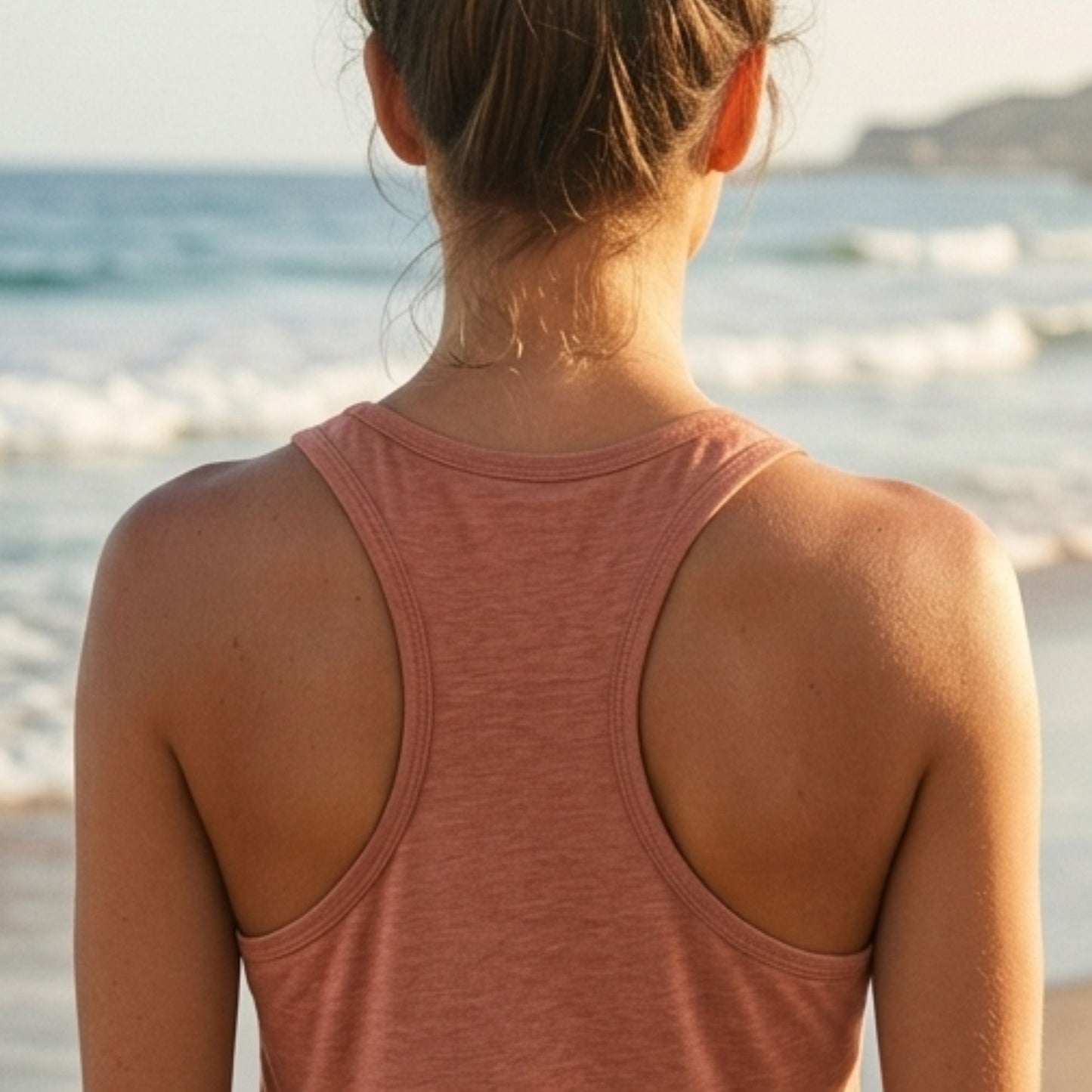 New Wave | Women's Racerback Tank, CVC Blend