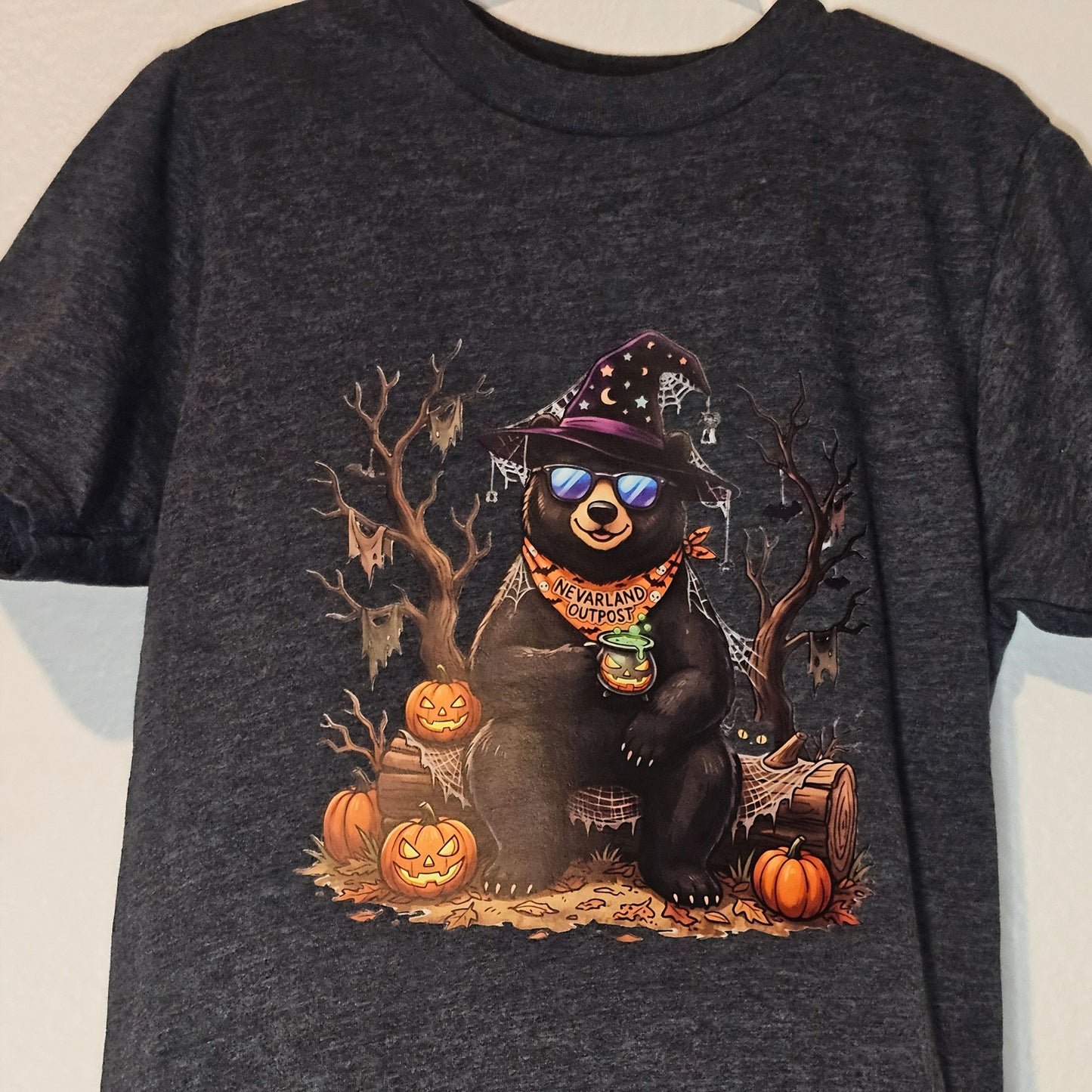 Coven Bear | Youth Tee, 90/10 Cotton Poly Blend