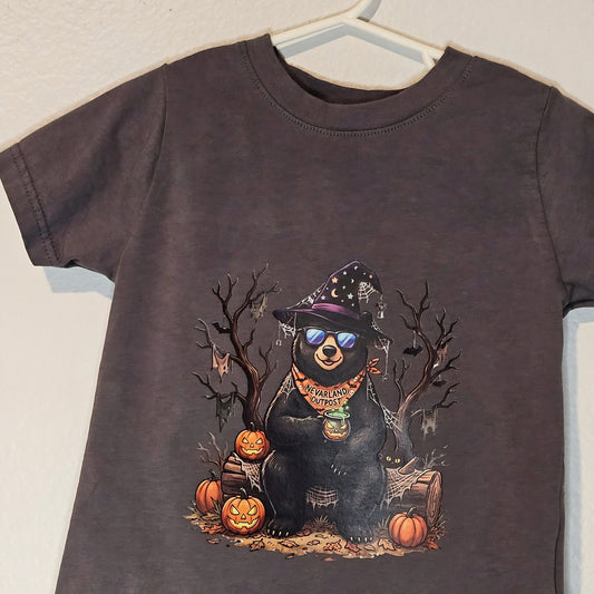 Coven Bear | Toddler Tee, 100% Cotton